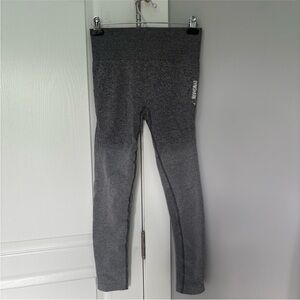 Gymshark Women's Charcoal Grey Ombré Leggings